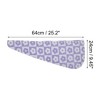 Unique Bargains Women Soft Checkered Flowers Hair Towel 1 Pc - 2 of 3