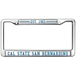 California State University, San Bernardino Full Size Standard License Plate Metal Frame - 1 of 4