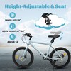 VASIP 20 inch Kids Bike for Boys & Girls,Ages 6-12,7-Speed Steel Frame & Dual Disc Brakes,20x1.75" Tires for Road Riding,White - 3 of 4