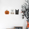 NAYSAYE Set of 3 Party Decoration and Accessories Halloween Holiday Table Decor for Dining Room, Black and Orange, 12"*9"*7" - 4 of 4