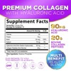 Collagen Peptides Powder Unflavored Grass Fed Collagen Powder Type I & III Collagen Supplements, Hyaluronic Acid, Biotin, 28 Servings By Hello Lovely! - 2 of 4