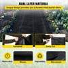 VEVOR Weed Barrier, 5.8oz Landscape Fabric, 3ft x 300ft Cover Mat Heavy Duty Woven Grass Control Geotextile for Garden, Patio, Black - 4 of 4