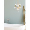 Elegant Lighting Princeton 4 light Chrome Pendant Clear Royal Cut Crystal - 4 of 4