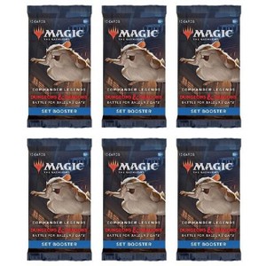 Magic the Gathering 6 Packs MTG Set Booster Pack Lot MTG Commander Legends Battle for Baldurs Gate - 1 of 1