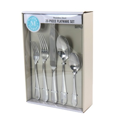 Marvel 20-Piece Flatware Set with Hanging Rack – Cambridge