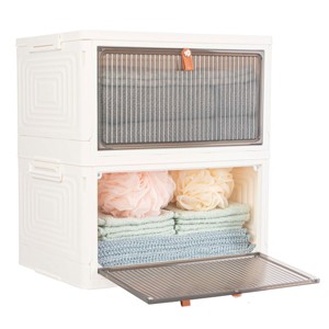 Set of Two 23Qt Storage Bins - 1 of 4