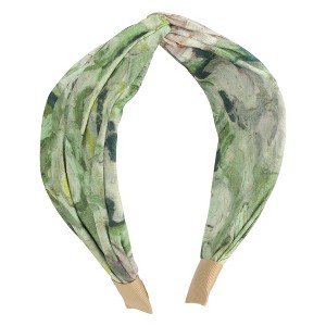 Unique Bargains Women's Wide Tie Printed Headbands 1 Pc - 1 of 4