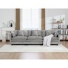 Cloud Sofa 3-Seater, Modular Sectional Couch with Chenille Fabric & High-Elastic Double-Layer Cushions â€ - 2 of 4