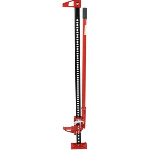 Acekool 60" High Lift Farm Jack, 7000 lbs Off Road Utility Jack with Ratcheting, Long Handle, Wide Base for Tractor, Truck, SUV, ATV, UTV, Red - 1 of 4
