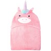 The Lakeside Collection Kids' Character Hooded Fleece Throw - 2 of 3