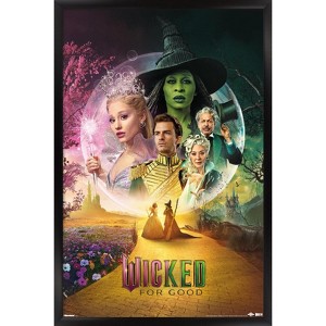 Trends International Wicked: For Good (2025) - One Sheet Framed Wall Poster Prints - 1 of 4