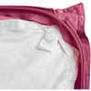 Canadian Down & Feather Company - 3 Piece Duvet Cover Set with 3-Sided Zipper, Hollyhock - 4 of 4