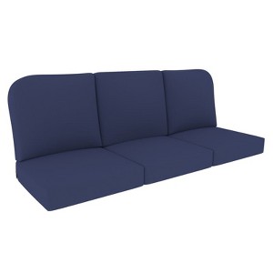 Covers&All Outdoor 5 in Seat / Back Cushion with Highly Durable Cover Rite Fabric, 22 in W x 24 in L x 5 in Thick - 1 of 4