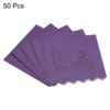Unique Bargains Hollow Butterfly Cut Design Wedding Decor Table Greeting Place Cards 50 Pcs - 3 of 4
