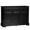 NicBex 39.8"/45.25" Modern 3-Doors Sideboard,Kitchen Storage Cabinets with Drawers and Adjustable Shelf for Kitchen and Dining Room - 2 of 4