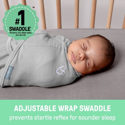 Swaddleme Original Swaddle Wrap Preemie - Ivory Uni : Target