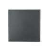 Outdoor/indoor square iron edge table 18", X-shaped leg support - 2 of 4