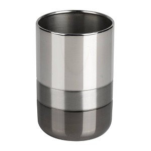 Triune 3-Tone Tumbler Cup Stainless Steel - Nu Steel - 1 of 4