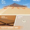 RUMSEM Gazebo Tent with Mosquito Netting - 4 of 4