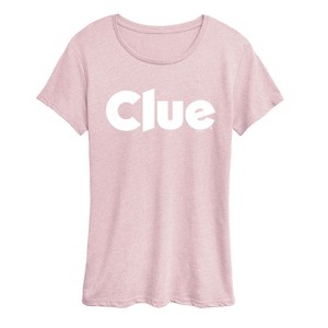 Women's - Clue - Clue Logo Short Sleeve Graphic T-Shirt - 1 of 3