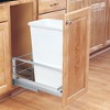Rev-A-Shelf 5349 Series Double Pull-Out Cabinet Waste Container Trash Can with Soft Close - 2 of 4
