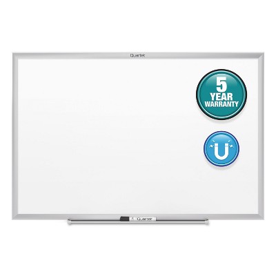 Quartet Classic Series Magnetic Whiteboard 24 x 18 Silver Frame SM531