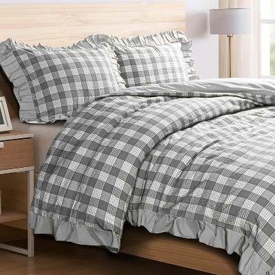 grey checkered