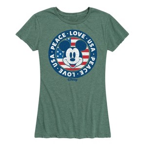Women's - Disney - Americana Short Sleeve Graphic T-Shirt - 1 of 4