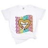 Simply Sage Market Teacher Pencil Heart Garment Dyed Tee - S - White - 2 of 4