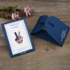Anna-Kaci Flag Peace Sign Red White Blue Brooch Pin with Patriotic Gift Message Card & Envelope Jewelry Gifts - 4 of 4
