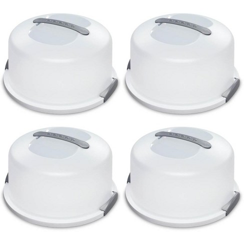  2 Pack Pie Carrier Cake Storage Container with Lid