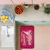 Stupell Industries Midcentury Pink Christmas Printed Anti-Fatigue Floor Mat, design by Darlene Seale, 30"x18" - 3 of 4