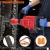 Acekool Electric Demolition Jack Hammer with 360° Rotating Shock-Proof Handle, Quick Chuck Assembly - 2 of 4