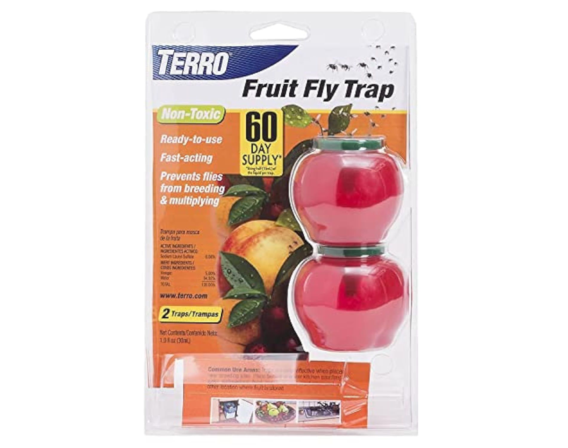 TERRO 2-Pack Fly Trap