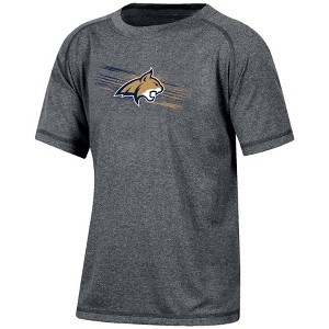 NCAA Montana State Bobcats Boys' Gray Poly T-Shirt - 1 of 3