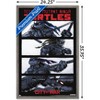 Trends International Nickelodeon Teenage Mutant Ninja Turtles - IDW Grid Framed Wall Poster Prints - 3 of 4