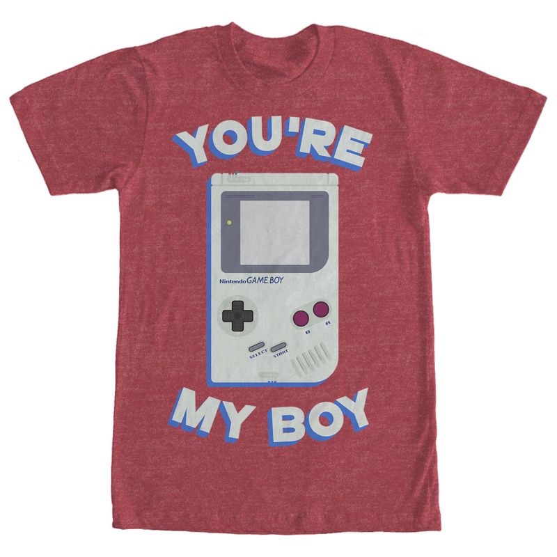 Men's Nintendo Game Boy You're My Boy T-Shirt, 1 of 5