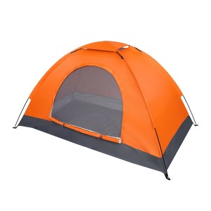 Naysaye Camping Tents 1 Person Orange Waterproof Dome Tent with Fiberglass Poles for Backpacking Camping, Orange - 1 of 4