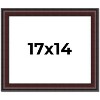 PosterPalooza | Linear Brown Picture Frame - UV Acrylic, Backing Board, Hanging Hardware Included - 2 of 4