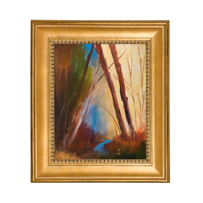 Classique 8x10 Gold Leaf Solid Wood Art Frame