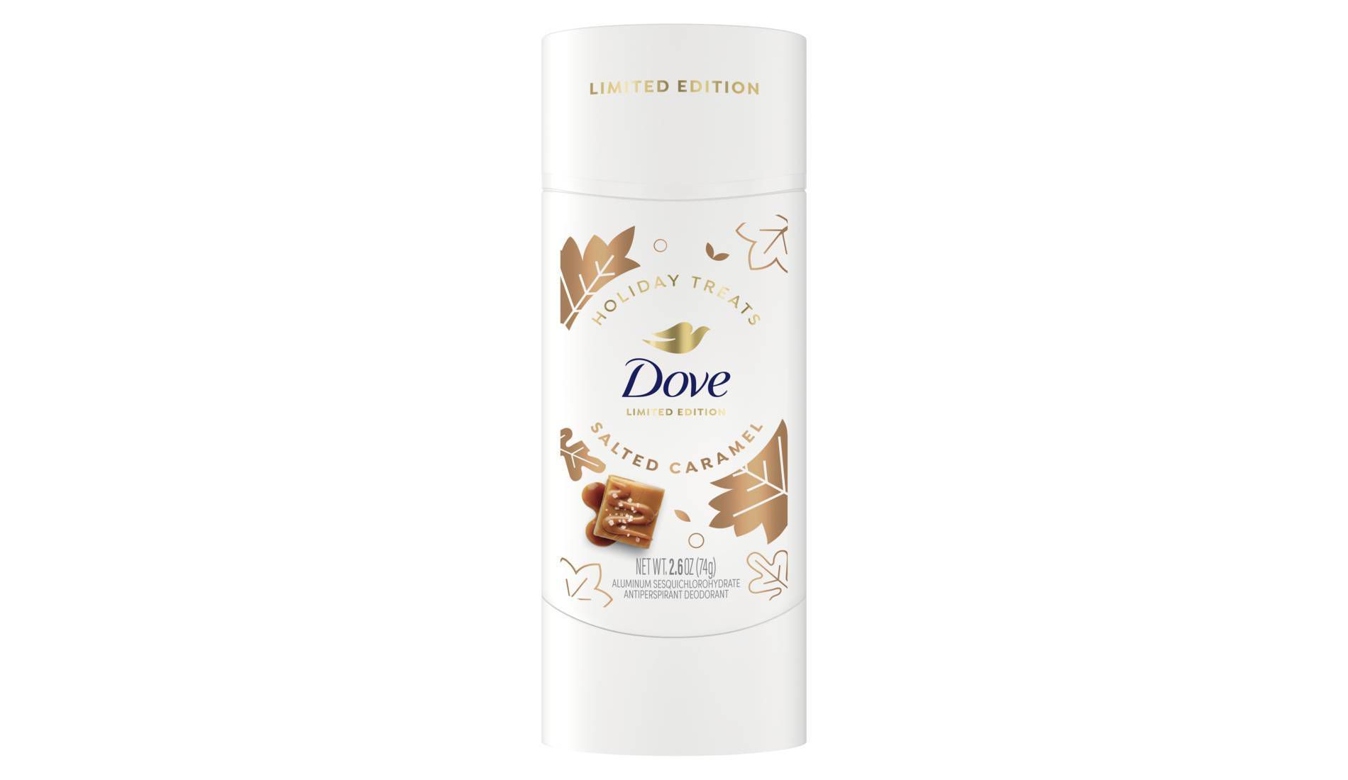 Dove Beauty Fall Treats Limited Edition Antiperspirant & Deodorant - Salted Caramel - 2.6oz