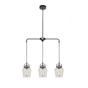 Craftmade Lighting Trystan 3 - Light Pendant in  Flat Black - 1 of 1