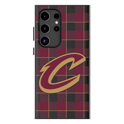 Keyscaper NBA Eastern Conference Teams Plaid MagSafe Compatible Cell Phone Case for Samsung Galaxy