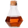 J&V TEXTILES 6-Piece Italian Crafted Glass Decanter and Whisky Glasses Set - 2 of 4