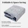 Rugs Washable Area Rug for Living Room Bordered Modern Geometric Indoor Area Rug Non Slip Low Pile Throw Carpet - 4 of 4