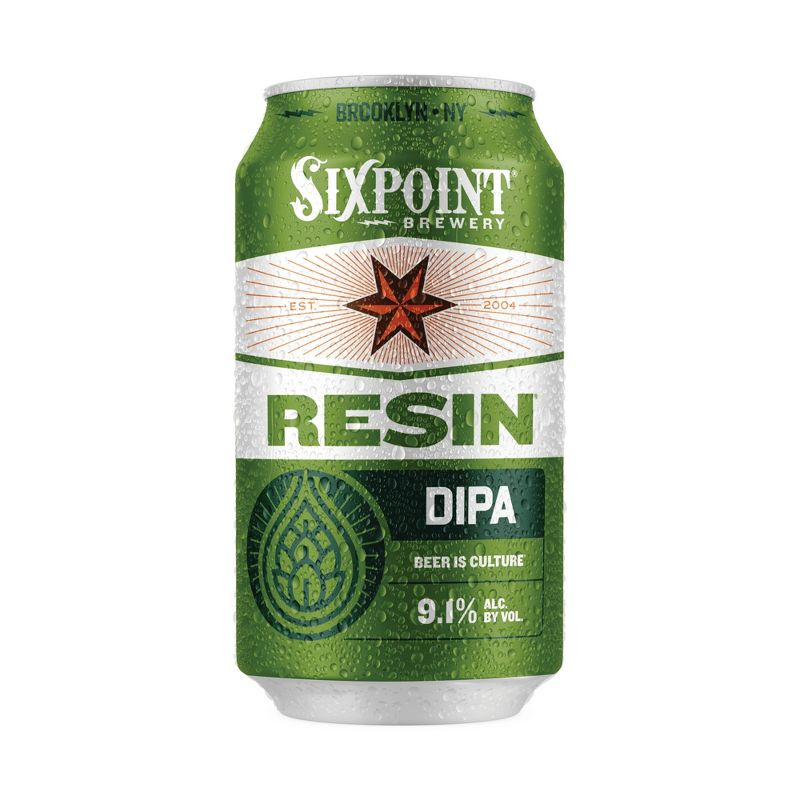 Sixpoint Resin Imperial IPA Beer - 6pk/12 fl oz Cans, 2 of 4