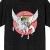 Teen Titans Go The Night Begins To Shine on Black Short Sleeve Adult T-Shirt - 2 of 3