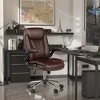 LACOO Faux Leather Executive Office Chairs with Adjustable Armrest - 2 of 4