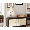 Cal Lighting 150W 3Way Swing Arm Table Lamp in Antique Rust Finish - 3 of 3