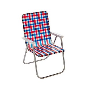 Lawn Chair USA Folding Aluminum Classic Webbed Chair - 1 of 4